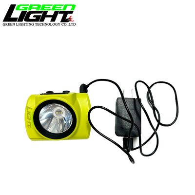 25000lux Brightness LED Mining Lamp with Five-level Lighting Modes and OLED Screen Display