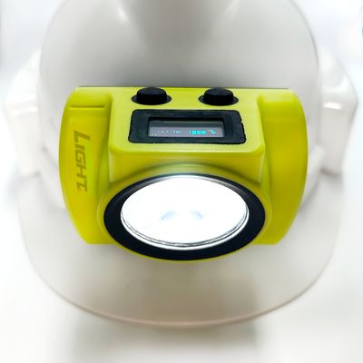 GLC-6S Cordless Mining Light with Five-level Lighting Modes OLED Screen Display and Anti-Static Durable Housing for Underground Mining