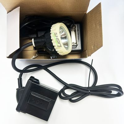 LED Mining Lamp with Light Weight 418g One Main Light and Six Auxiliary Lights 1.2m/1.4m/1.6m Cable Length