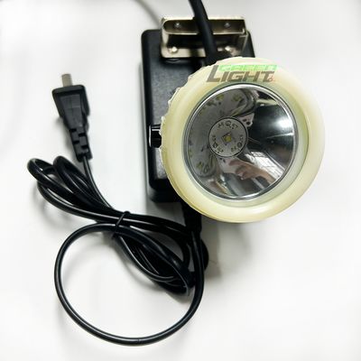 LED Mining Lamp with Light Weight 418g One Main Light and Six Auxiliary Lights 1.2m/1.4m/1.6m Cable Length