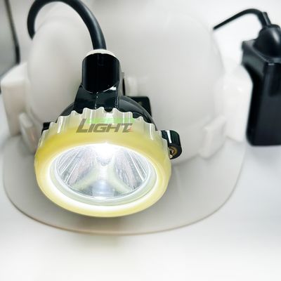 LED Mining Lamp with Light Weight 418g One Main Light and Six Auxiliary Lights 1.2m/1.4m/1.6m Cable Length