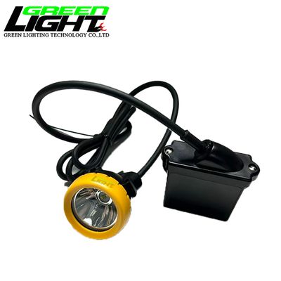 Rechargeable LED Mining Lamp with 7.8Ah Li-ion Battery 18hrs Working Time and 420g Lightweight Design for Industrial Safety