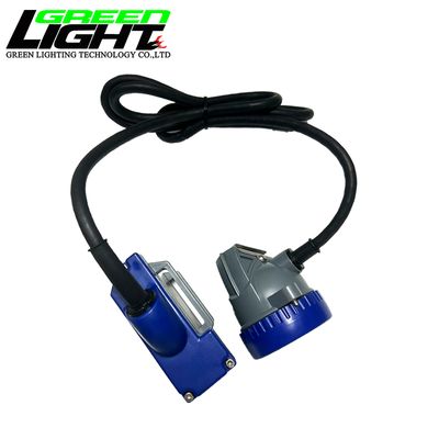 LED Mining Lamp with One Main Light and Six Auxiliary Lights 17hrs Working Time EXia IIC4 Certified Miner Cap Lamp
