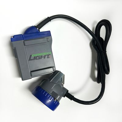 Long-Lasting Miner Cap Lamp with 100000hrs Lifespan 10000lux High Beam and 6.6Ah Li-ion Battery for Underground Mining
