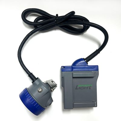 Corded Cap Lamp with 17hrs Working Time and One Main Light Six Auxiliary Lights EXia IIC4 Certified for Underground Mining