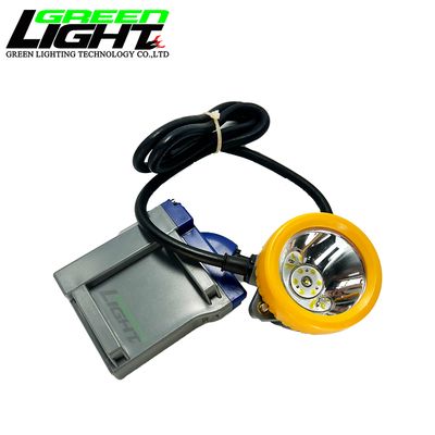 Luminária de Cabeça LED à Prova de Explosão para Mineração com 17 horas de Autonomia, Bateria Li-ion de 6.6Ah e LED Cree para Uso Subterrâneo