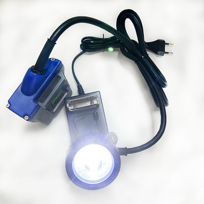 Mining Headlamp with One Main Light and Six Auxiliary Lights 16-18hrs Runtime and 7.8Ah Li-ion Battery for Underground Coal Mining
