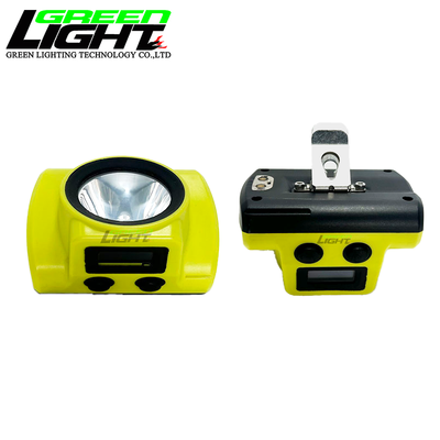 Cordless Miner Cap Lamp Five Lighting Modes Safety Cap Lamp With Anti-Explosive Portable Stainless Clip for Understand