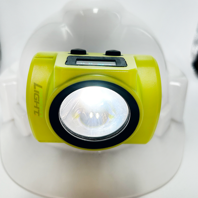 GLC-6S 18000LUX/25000LUX Led Cordless Mining Cap Lamp With OLED Screen USB Charging LED Mining Headlamp Rechargeable