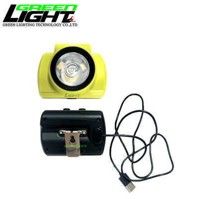 Cordless Safety Lamp Led Mining Rechargeable Cap Lamp for Underground Industrial Applications Support Magnetic USB Charger