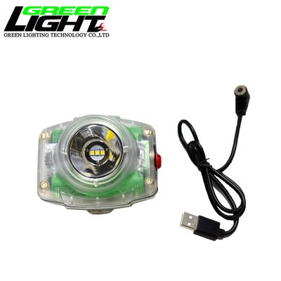 Lampu LED Isi Ulang Nirkabel Penjualan Panas Lampu Penambang Mini Nirkabel 25000 Lux untuk Terowongan Tambang Batubara Bawah Tanah