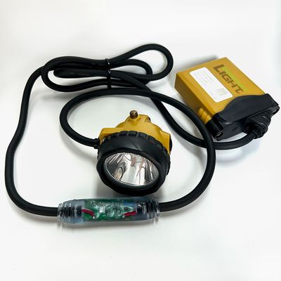 Corded Mining Cap Lamp for Underground Coal Mining Atex Explosive Environments Headlight Headlamp IP68