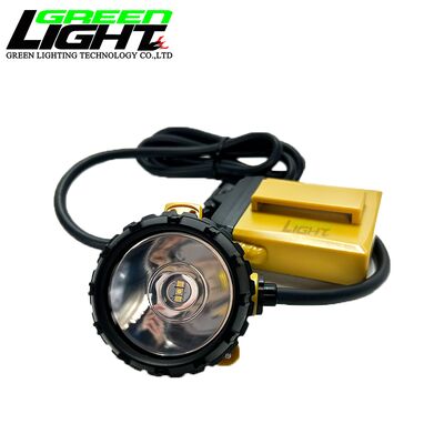Luminária de cabeça de mineração anti-explosão com carregador Farol Alto Lâmpada de mineiro