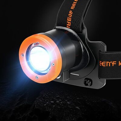 Explosionproof IP68 Mining Helmet Light Miner Headlamp with Usb Charging