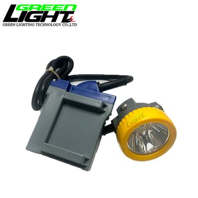 Kabelgebundene Bergbau-Kopflampe 15000 Lux Untertage-Bergbau-Sicherheitshelm mit Lampe Wasserdichte Lithium-Ionen-Batterie IP68