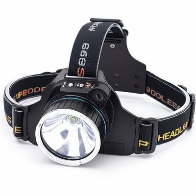 IP68 Waterproof Mining Headlamp 25000 Lux Super Bright 10400mAh for Underground Mining