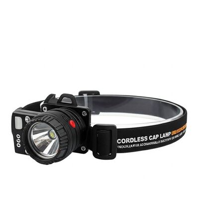 Cordless Cap Lamp Usb Industrial Rechargeable Headlamp 5000 Lux Lithium Ion Battery for Work Light IP68