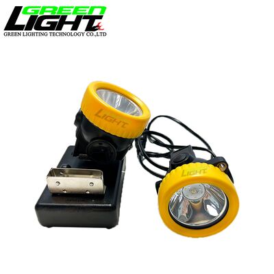 Cordless Miners Working Head Lamp Mining Hard Hat Lights Small Size and Just 191g Light Weight for Industrial IP68