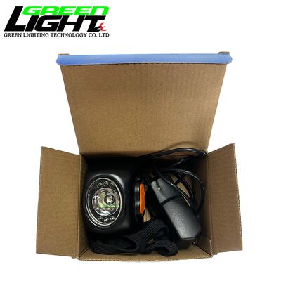 GL4.5-A Cordless Mining Cap Lamp Safety Underground Miner Cap Lamp 4000 Lux Explosion-proof Head Lamp IP68