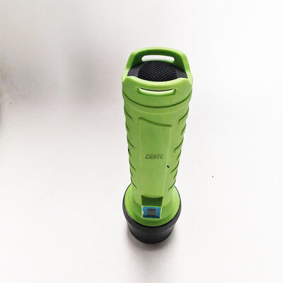 Digital Power Display Led Torch Light Explosion Proof IP68 Nylon Flashlight with Magnetic USB Charger