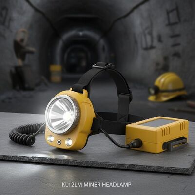 Durable Mining Safety Lamp KL12LM ABS Shell LED Miner Headlamp for Coal Mine