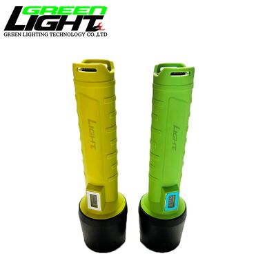 Vendita a caldo Torcia ricaricabile per minatori supporto carica USB con porta di ricarica magnetica IP68 per industriali