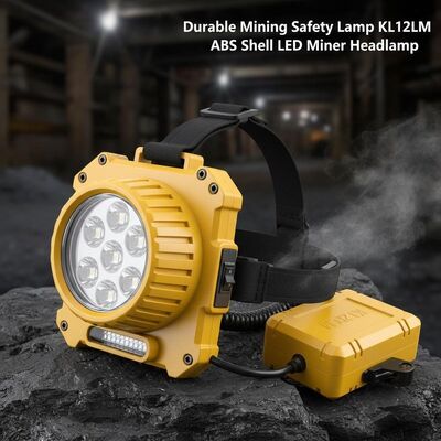 Durable Mining Safety Lamp KL12LM ABS Shell LED Miner Headlamp for Coal Mine