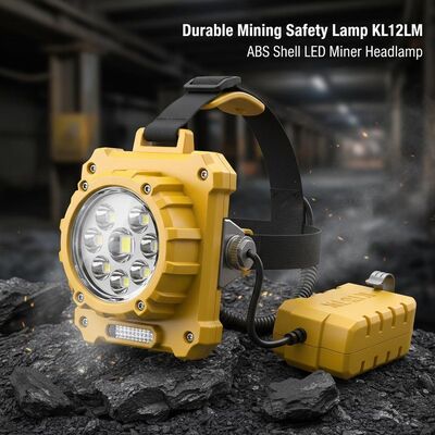 Durable Mining Safety Lamp KL12LM ABS Shell LED Miner Headlamp for Coal Mine