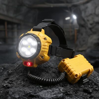 Durable Mining Safety Lamp KL12LM ABS Shell LED Miner Headlamp for Coal Mine