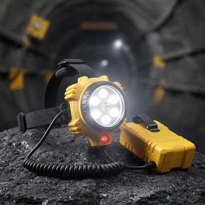 Durable Mining Safety Lamp KL12LM ABS Shell LED Miner Headlamp for Coal Mine