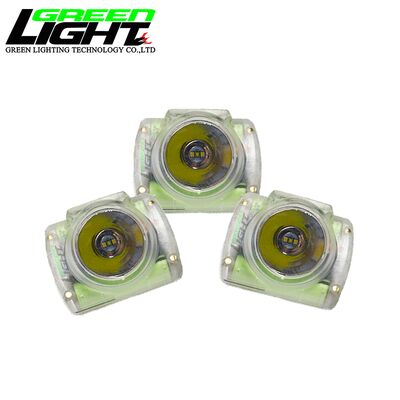 Coal Mine Lamp 20000Lux Waterproof Cap Lamp for Helmet IP68 Industrial Use Lithium-Ion Battery for Underground
