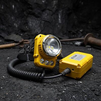 Durable Mining Safety Lamp KL12LM ABS Shell LED Miner Headlamp for Coal Mine