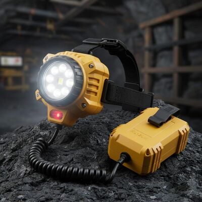 Durable Mining Safety Lamp KL12LM ABS Shell LED Miner Headlamp for Coal Mine