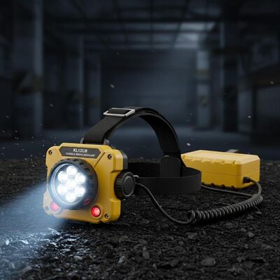 Durable Mining Safety Lamp KL12LM ABS Shell LED Miner Headlamp for Coal Mine