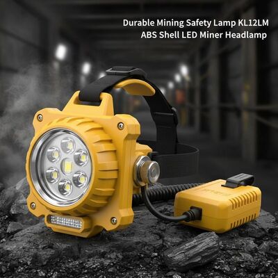 Durable Mining Safety Lamp KL12LM ABS Shell LED Miner Headlamp for Coal Mine