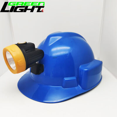 Mining Cap Lamp LED Rechargeable Lithium Battery Headlamp with Charger for Underground Safety 