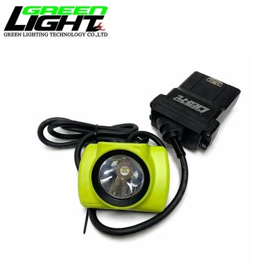 Rechargeable Mining Cap Lamp 25000Lux LED Miner Headlamp IP68 13.6Ah Battery GLD-6