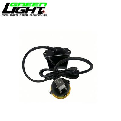 LED Mining Cap Lamp Rechargeable Miner Headlamp with Dual Auxiliary LEDs IP68