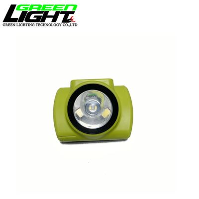 Cordless Mining Cap Lamp 25000Lux LED Mining Headlamp IP68 Rechargeable Miner Light with OLED Display GLC-6S