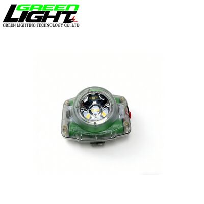 Cordless Mining Cap Lamp 23000Lux LED Mining Headlamp IP68 Rechargeable Miner Light with Magnetic Charging GLC-6M