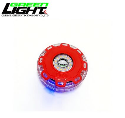 Rechargeable LED Emergency Warning Light Magnetic Road Flare IP68 Waterproof Vehicle Signal Light GL-WF02