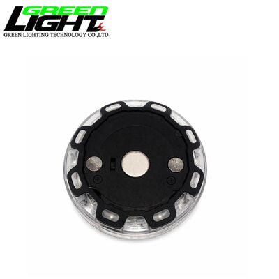 RGB LED Emergency Warning Light Rechargeable Magnetic Road Flare with White Work Light GL-WF03