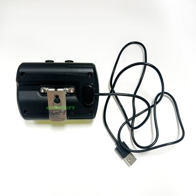 GLC-6S Cordless Mining Cap Lamp, Explosion Proof IP68 Waterproof Rechargeable LED Miner Headlamp with OLED Screen