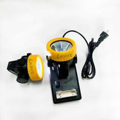Wireless Charging Mining Headlamp Waterproof Rechargeable Light 2600mAh Li-ion Battery 18650 for Underground