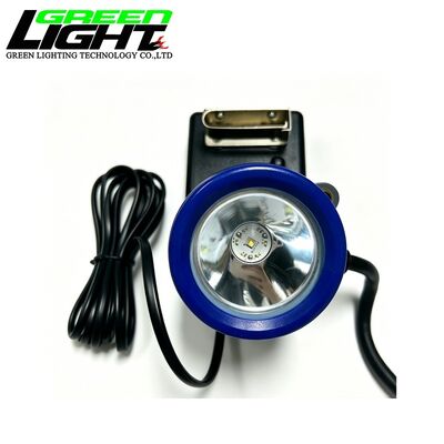 LED Corded Miner Cap Lamp 3.7V 7800mAh Rechargeable Mining Headlamp 15000Lux Long Working Time Underground Safety Lighting