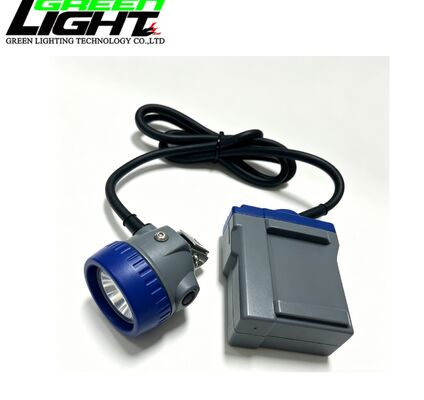 LED Corded Miner Cap Lamp 3.7V 7800mAh Rechargeable Mining Headlamp 15000Lux Long Working Time Underground Safety Lighting