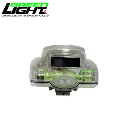 GLC-6(A/B) Cordless Cap Lamp 15-30H Working Time 3.7V Li-ion Battery IP68 Waterproof Underground Mining Headlamp with Magnetic Charging & OLED Screen