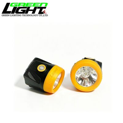 10000Lux Mining Cap Lamp Lightweight 179g IP68 Waterproof Magnetic Charging Explosion-proof Corded Headlamp 3.8Ah Battery