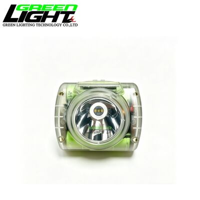 Cordless Mining Cap Lamp LED Mining Headlamp IP68 Rechargeable Miner Light with OLED Display GLC-6