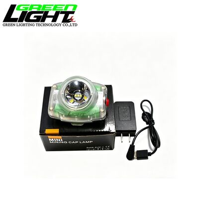 GLC-6M Cordless Mining Cap Lamp Rechargeable LED Miner Headlamp 23000Lux IP68 Waterproof Magnetic Charging Helmet Light